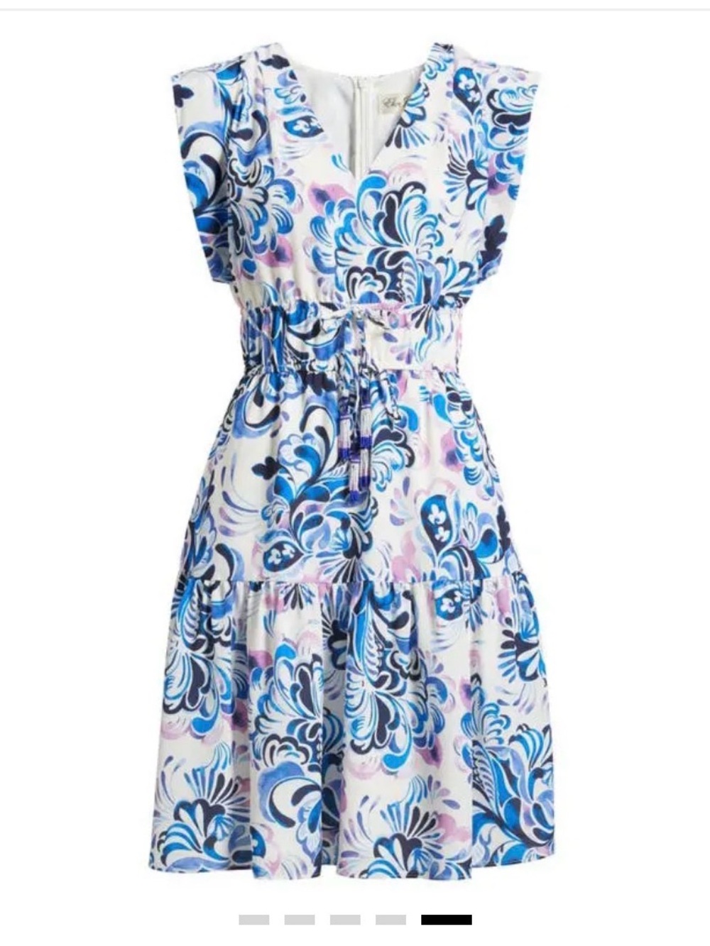 Eliza J Obi Floral Dress